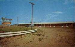 Golden Sands Motel Postcard