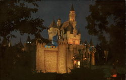 Disneyland: The Sleeping Beauty's Castle Postcard Postcard