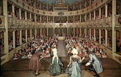 Asolo Theater Interior Sarasota, FL Postcard Postcard