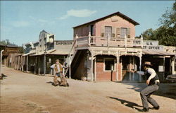 Shoot-Out in Streets of Pioneertown Postcard