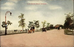 Lake Shore Drive Chicago, IL Postcard Postcard