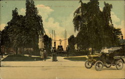 Strolling in the Park Sandusky, OH Postcard Postcard