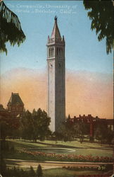 The Campanille - University of California Postcard