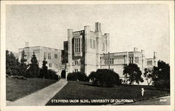 Stephens Union Bldg., University of California Postcard