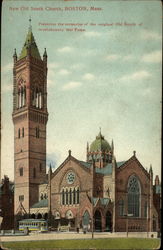 New Old South Church Postcard