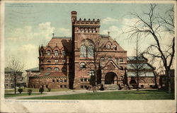 The Library, University of Pennsylvania Postcard