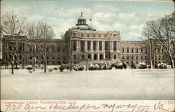 Congressional Library Postcard