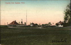 Country Club Saginaw, MI Postcard Postcard