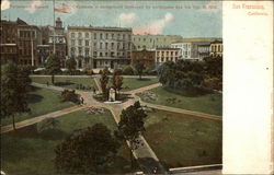 Portsmouth Square San Francisco, CA Postcard Postcard