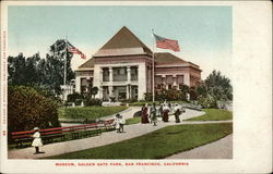 Museum, Golden Gate Park San Francisco, CA Postcard Postcard