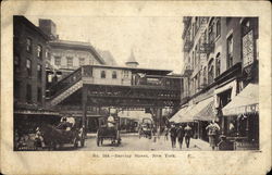 Barclay Street New York, NY Postcard Postcard