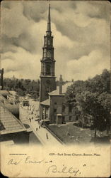 Park Street Church Postcard