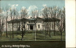 Art Building Wellesley College Postcard