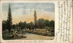 Tower Grove Park Postcard