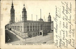 Madison Square Garden New York, NY Postcard Postcard