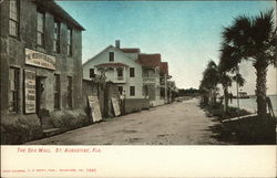 The Sea Wall Postcard