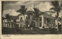 White Hall, South and East Front Postcard