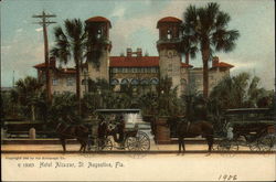 Hotel Alcazar at St. Augustine Postcard