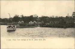 On the St. John's River Green Cove Springs, FL Postcard Postcard