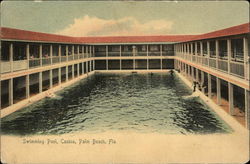 Swimming Pool, Casino Postcard