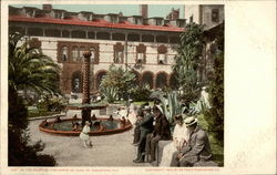 The Court of the Ponce de Leon Postcard