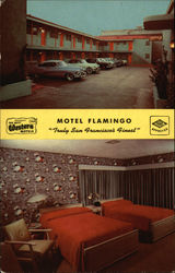 Motel Flamingo Postcard