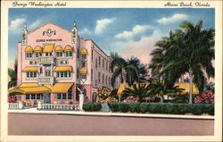 George Washington Hotel Miami Beach, FL Postcard Postcard Postcard