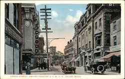 Essex Street, Empire Theater & Y.M.C.A. Postcard