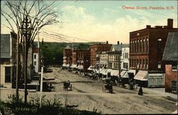 Central Street Franklin, NH Postcard Postcard Postcard