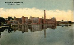 Waltham Watch Factory Postcard