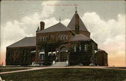 Public Library Postcard