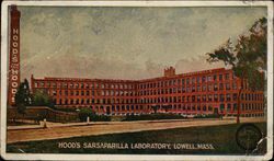 Hood's Sarsaparilla Laboratory Lowell, MA Postcard Postcard Postcard