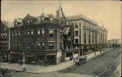 Gridley House Corner Bristol, CT Postcard Postcard Postcard