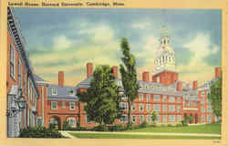 Lowell House, Harvard University Cambridge, MA Postcard Postcard