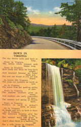 Down in Virginia Poem Poems & Poets Postcard Postcard