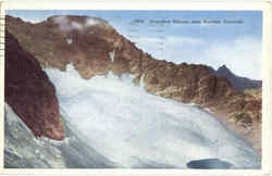 Arapahoe Glacier, near Boulder Colorado Postcard Postcard