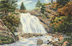 Helen Hunt Falls, North Cheyenne Canon Postcard