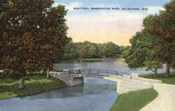 Beautiful Washington Park Milwaukee, WI Postcard Postcard