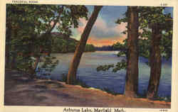 Peaceful Scene Arbutus Lake Postcard