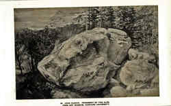 Fragment of the Alps, Fogg art museum, Harvard university. Postcard Postcard