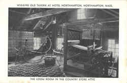 Wiggins Old Tavern At Hotel Northampton Postcard