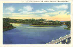 Looking Across Norris Dam Postcard