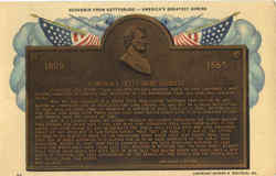 Lincoln's Gettysburg Address Presidents Postcard Postcard