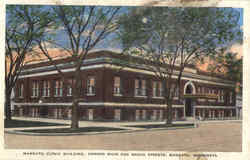 Mankato Clinic Building, Corner Main and Broad Streets Minnesota Postcard Postcard