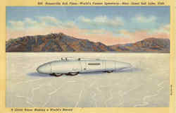 Bonneville Salt Flats Postcard