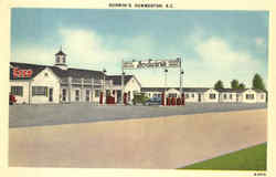 Godwin's Service Station Esso Postcard