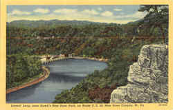 Lovers Leap, Hawk's Nest State Park Postcard