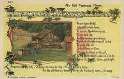 My Old Kentucky Home Postcard