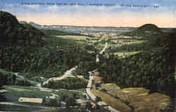 Dixie Highway from top of Big Hill Postcard