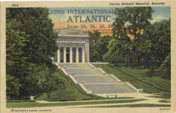 Lincoln National Memorial Postcard